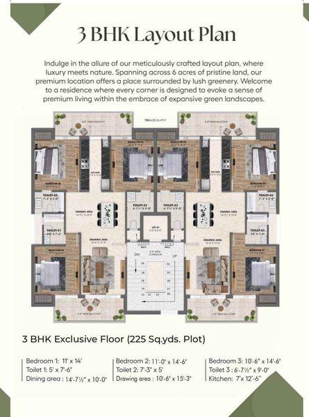 Luxury 3BHK